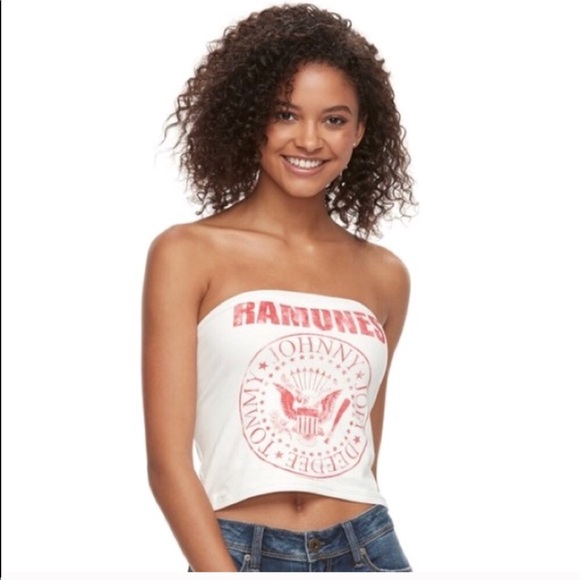 Tops - Ramones Tube Top Tops - Ramones Tube Top